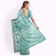 Exclusive  Jacquard Embroidery Saree